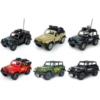 Military SUV Jeep Car Building Blocks 1Pcs New City Truck Off-road Car MOC Classic Model Brick kid For Puzzle Technical Toy Gift