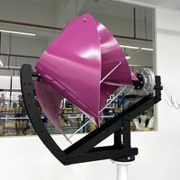 Small 1000W Free Power Archimedes Wind Turbine Generator 12v 1KW Hybrid Wind Solar Power System for Home Motorhome Ship Farm