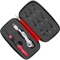 Outillages De Bricolage Kit Crochet Aiguille a Crochet Aiguille Ensemble de crochets lumineux 9 en 1, Rechargeable par USB, crochets ergonomiques, outils de Crochet à tricoter éclairés par LED avec