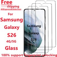 1/4Pcs Tempered Glass Screen Protector for Samsung Galaxy S26 - Smartphone Protection Suitable for Samsung S26 Series