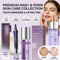 NAD Eye Cream Toner Skin Care Set Anti Aging Wrinkle Remove Hydrating Moisturizing Brightening Facial Serum Kit Skin Care