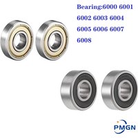 2pcs/packed Bearing 6000 6001 6002 6003 6004 6005 6006 6007 6008 Rs 2rs Zz 2z High Quality Deep Groove Ball Bearings