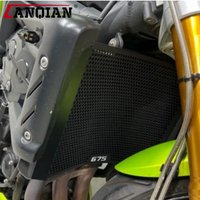 For Street Triple R 675R 2008-2016 Radiator Grille Guard Motorcycle Accessories StreetTriple 675 2013 2014 Water Tank Protector