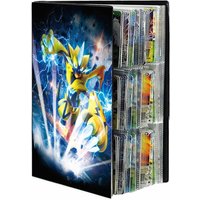 9-Taschen-Kartenalbum-Ordner mit Anime-Cover, Sammelmappe, geeignet für Pokémon, YuGiOh, TCG-Spiele, Sport, Fußball, Aufbewahrung für 540 Karten