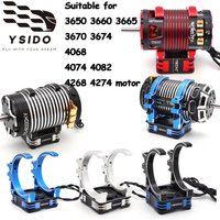 RC Motor Parts 30/40mm Cooling Fan 3010/4010/4020 Heat Dissipation Holder for 1/8 1/10 1/12 Traxxas Axial Wltoys RC Car Parts