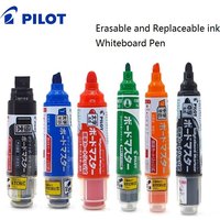 Pilot Whiteboard Pen Stationery Erasable Replaceable ink Refillable Markers 0.7/2.2-5.2/2.3/3.0-6.2/ 3.2/5.0-12mm Durable Tips