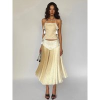 BKQU Vacation Tassel Skirts Suits Woman Sexy Halter Bandage Backless Irregular Crop Tops+Long Skirts 2 Piece Lady Beach Outfits