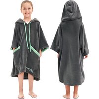 Kids Hooded Towel Toddler Boys Girls Bath Towels for Beach Swimming Pool Absorbent Wrap Poncho Robes for Children 2-12 Years