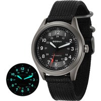 BERNY Titanium Automatic Men's Field Watches Date Sapphire Super Luminous Sports Easy Read Outdoor 10ATM Mechanical Watch