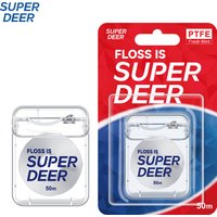 Super Deer 50M/Roll PTFE Dental Floss Mint flavor Dental Tooth Clean Smooth Floss Safe Oral Gum Hygiene Care Teeth Cleaning