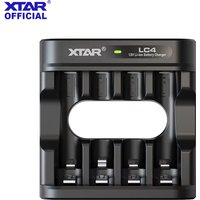 XTAR LC4/LC8 charger compatible for 1.5V AAA/AA Battery With Indicator Rechargebale Li-ion Battery