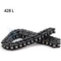Motorcycle 428 Chain 94/102/104/108/132/140 Links Fit for 50cc -250cc ATV Quad Pit Dirt Bike Go Kart Metal Motorcycle Accessory