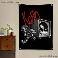 Rock Band K-Korn Flag Tapestry Banner For Bedroom Outdoor Living Room Restaurant Bar Wall Decor Party