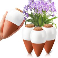Terracotta Watering Spikes,Self Watering Globe, Slow Release Self Watering Planter Insert,Plant Watering Globe for Indoor Plants