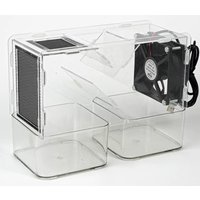 Machine automatique de séparation des coquilles de graines pour oiseaux, en acrylique transparent lavable, séparateur de coquilles d'aliments pour oiseaux, outil de nettoyage pour l'élimination des