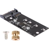 B+M key M.2 ngff ssd to m.2 sata 3 raiser m.2 to sata adapter expansion card