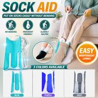 Sock Aid Easy Sock Putting On Tool No Bending Required Sock Helper For Elderly Pregnant People Disabled Mobility Aid