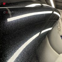 Car Wrap Vinyl for Motorcycle Air-release Waterproof PET Anti-Scratch Car Wrapping Film Adhesive Film Self-adhesive Sticker Foil