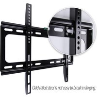 Universal TV Wall Mount Bracket for Most 26-55 Inch LED Plasma TV Mount up to VESA 400x400mm and 88 LBS Loading Capacity