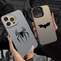 Bat Spider Symbol Phone Case For IPhone 17 Air 16 e 15 14 13 12 11 Pro Max Plus Mini SE 2020 2022 Shockproof Case