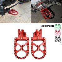 Motorcycle CNC Foot Pegs Rests Pedals Footpegs For HONDA CR CRF 125R 150R 250R 250X 450R 450X 250RX 450RX 250F 450L MX Dirt Bike