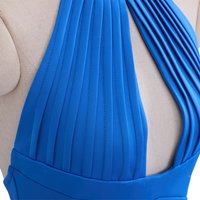 Naomi Belfort Cosplay Costume Blue Dress Naomi Lapaglia Cosplay Sexy Dress The Wolf Outfit Women Halloween Carnival Party Suit