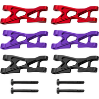 Metal Aluminum Rear Suspension Arms For Losi Micro B And Losi Micro T Upgrades Parts 1/24 Accessories Rc Car