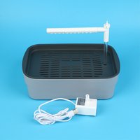 USB Electric Automatic Circulating Water Bird Bath Fountain Hygienic Pet Shower Tub for Parrots Parakeets Conures