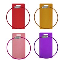 Luggage Tags Aluminum Alloy Compact Label Suitcase Identifier Business Trip Airplane Cruise HighSpeed Train Accessory