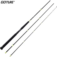 Goture 2.7M 3.0M 3.6M Crappie Fishing Rod 30T+24T Carbon Fiber Spinning Rod ML Power 3 Pieces Fishing Tackle for Crappie Fishing