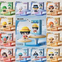 ONE PIECE Nika Luffy Mini Building Blocks Anime Character Model Chopper Ace Buggy Assembly Bricks Toy Children Holiday Gift