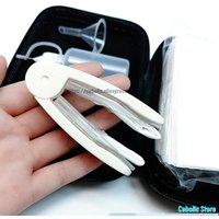 CB-007 Reusable Fiber Wiping Tool for Cable Jacket Cleaning Fiber Wipe Cleaning Kit Fiber Optic Cleaning Clip with Water Storage