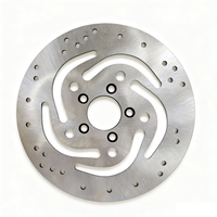 Modified Motorcycle Rear Brake Disc Rotor fits for Harley Sportster 1200 XL N Nightster Spoke Wheel 2008-2009 883 XL Iron 2009