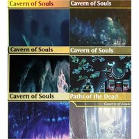 "Cavern of Souls" TCG Magical Proxy Cards High Quality Top Game Gathering Board Playing Trading Cards