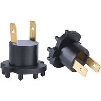 1 Pair of Headlight Bulb Holder Socket B28V510A3 for Mazda 3 5 Kawasaki ER6-F 2012/2015 Aprilia 2001/2005 Car Accessories