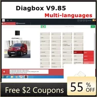 2025 Hot Sale Diagbox V9.85 Diagbox For Lexia3 P P2000 Diagbox Full Adapter for Lexia 3 for Citroen&for Peugeot Car Scanner Tool