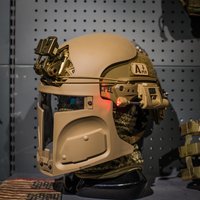 NEW North Zhe Galac-Tac Mandalorian Bounty Hunter Sci-Fi Helmet Visor Mask Unting Outdoor Tactical Accessories