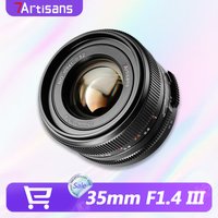 7artisans Full Frame 35mm F1.4 III Large Aperture Mirrorless Camera Lens for Humanities Photography with Sony E Z R L-mount