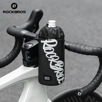 ROCKBROS Bicycle Water Bottle Holder Bag Bike Frame Mounted Hydration Pack for Cycling Lightweight Adjustable