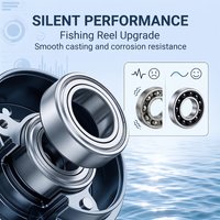 1pcs Ceramic Bearing 8x12x3.5 SMR128C ZZ Stainless Steel Hybrid Ceramic Beairng 8*12*3.5 SMR128 ZZ RC & Reel Bearing L1280ZZ