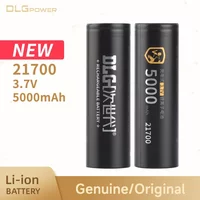 DLGPOWER 21700 3.7V 5000mAh High Capacity Rechargeable Li-Ion Battery for Drone Vape Headlamp Flashlight Power bank Power tools