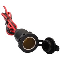 12V waterproof car cigarette lighter socket wiring 100CM car ship motorcycle tractor power socket accessories