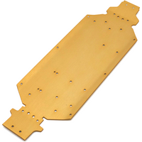 Upgrade Metal Retrofit Base Plate For Wltoys 1/12 124016 127017 124018 124019 RC Car Parts