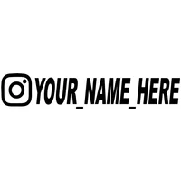 Car Stickers Fashion Car Sticker Vinyl Decals Motorcycle for Instagram FACEBOOK Pinterest YouTube Pegatinas Coche PVC,20CM