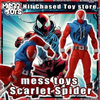 New Mess Toys Scarlet Spiderman Hero Anime Action Figures Red Spider Ben Reily Figurine Spider-Man Model Statue Kids Toy Gifts image 4