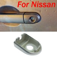 1X Gray Door Handle Cover Cap For Nissan Tiida 2005 2006 2007 2008 2009 2010 80644-ED000 Single Hole Replacement Car Part