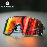 ROCKBROS Anti Fog Photochromic Cycling Glasses Polarized Day Night TR90 Frame TAC Lenses Prescription Driving Bicycle Eyewear