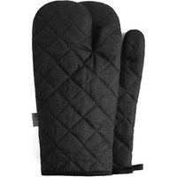 Oven Mitts 2 pcs Set,High Heat Resistant 500 Degree Extra Thicken Long Kitchen Cotton Oven Glove for Cooking