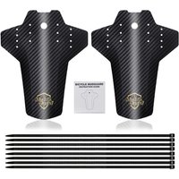 AliExpress NONE 2pcs Adjustable MTB Mudguards Front Rear Fenders for 26/27.5/29 Inch Disc Brake Bikes Easy Install Compatible Set