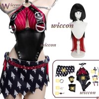 Jane Doe Cosplay Costume Ynott Game Zenless Zone Zero Nocturne Of Light Sexy Jane Doe Wig Women Halloween Party Roleplay Suit